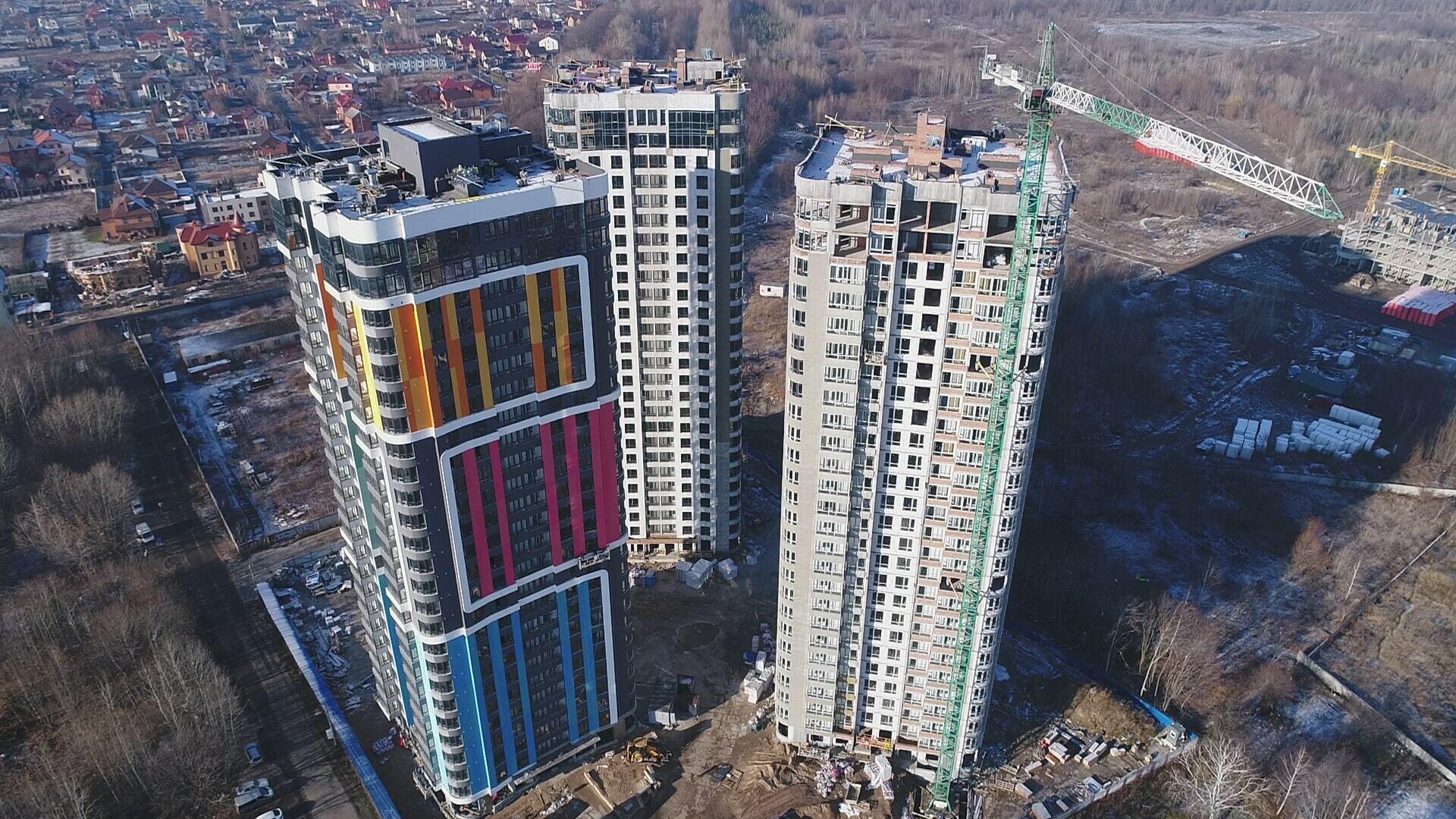 Хід будівництва ЖК Абрикосовий, груд, 2021 рік