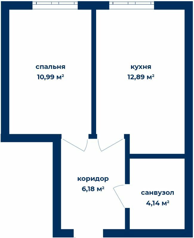 1-кімнатна 34.2 м² в КБ Liverpool House від 32 300 грн/м², Київ