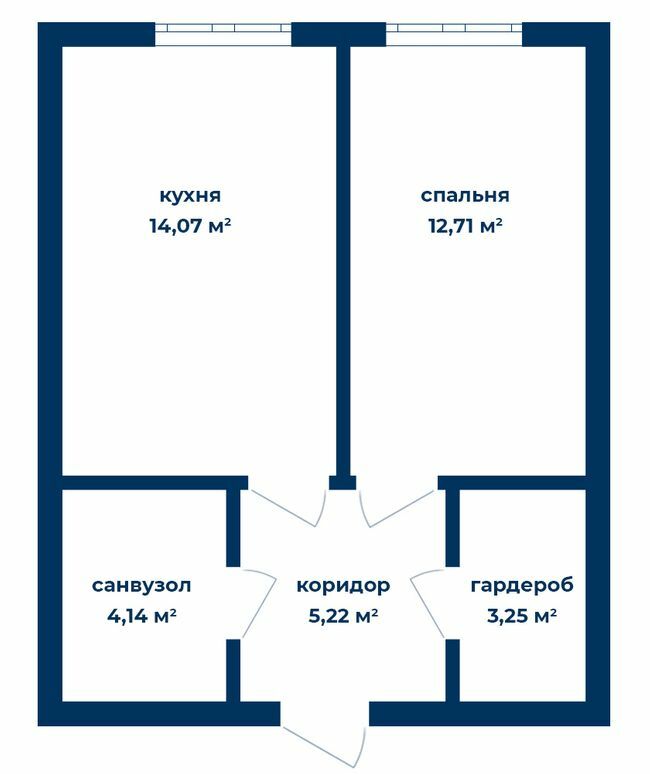 1-кімнатна 39.39 м² в КБ Liverpool House від 32 300 грн/м², Київ