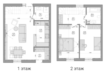 Таунхаус 90 м² в КМ Тарасівка від 14 556 грн/м², с. Тарасівка