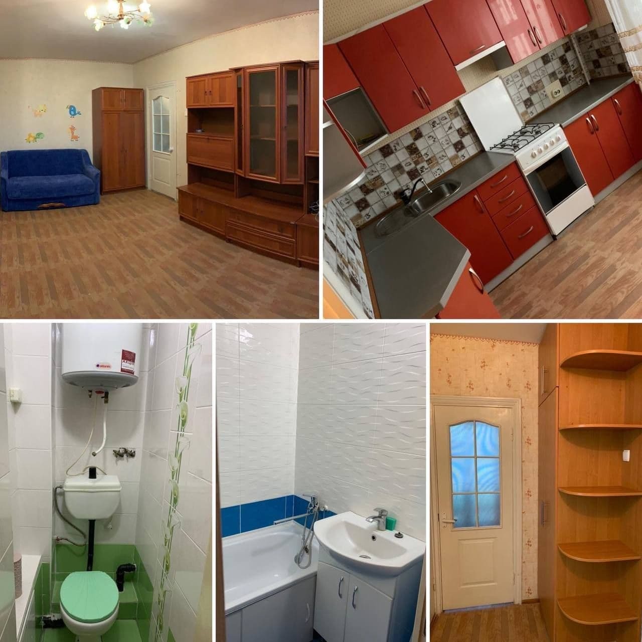 Оренда 1-кімнатної квартири 35 м²