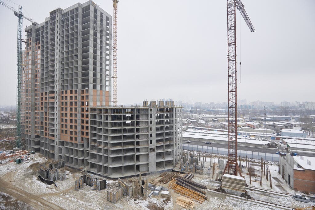 Ход строительства ЖК POLARIS Home&Plaza, янв, 2022 год