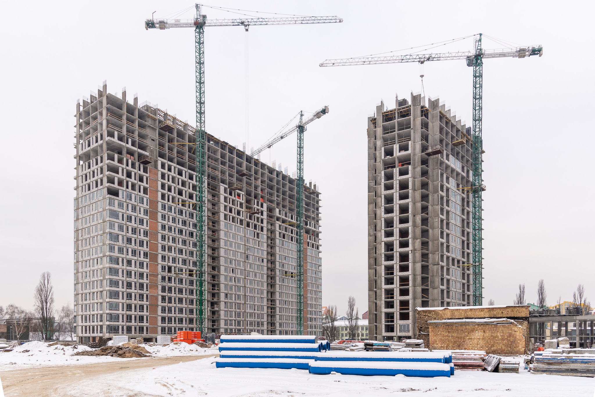Ход строительства ЖК Star City, янв, 2022 год