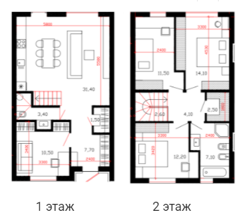 Таунхаус 108.5 м² в Таунхаусы Дублин от 22 765 грн/м², с. Новые Петровцы