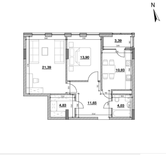 2-комнатная 70.12 м² в ЖК Велика Британія от 33 858 грн/м², Львов