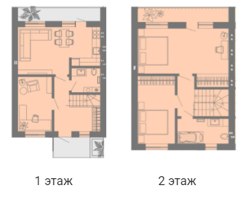 Таунхаус 93 м² в Таунхауси BRICKWOOD HOUSE від 18 172 грн/м², смт Гостомель