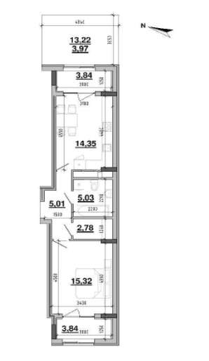 1-кімнатна 63.38 м² в ЖК Містечко Підзамче від 25 482 грн/м², Львів