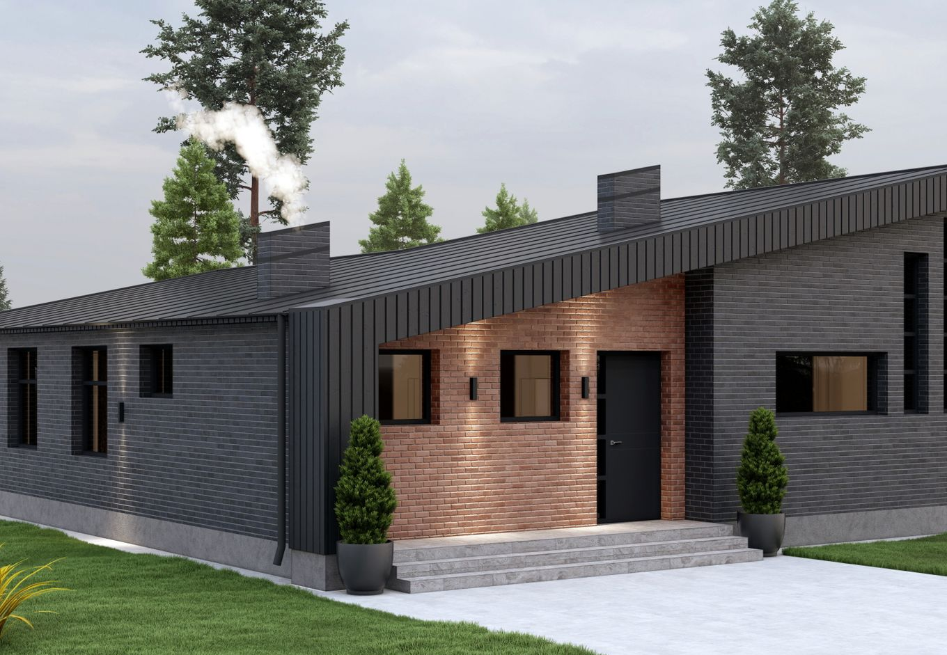 Коттедж 140 м² в КГ Country Villa от 26 714 грн/м², с. Малая Александровка