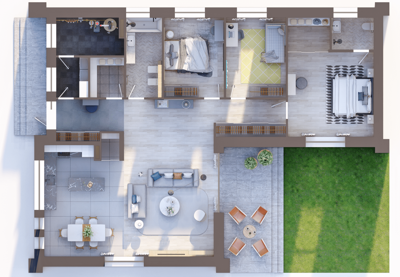 Коттедж 140 м² в КГ Country Villa от 26 714 грн/м², с. Малая Александровка
