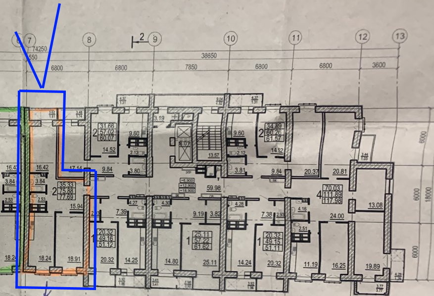 Продаж 2-кімнатної квартири 80 м², Клочківська вул., 98