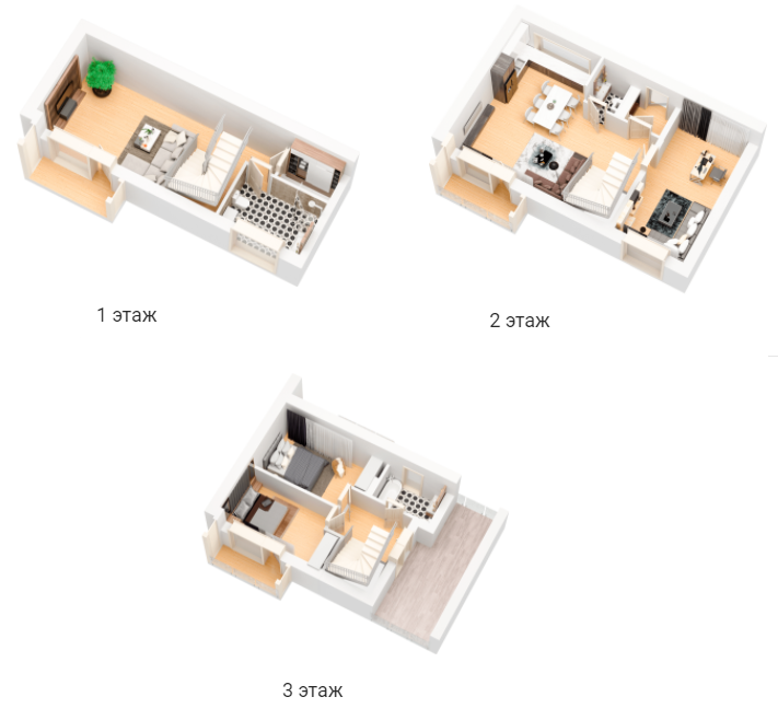 Таунхаус 143.91 м² в Таунхауси ЗК Королева Гора від 16 538 грн/м², с. Борки