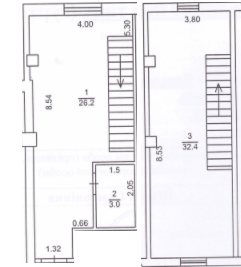 Дворівнева 62 м² в ЖК НАДІЯ від 20 100 грн/м², Харків