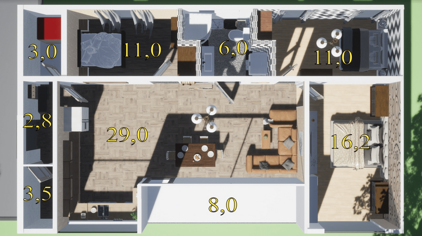 Коттедж 91 м² в КП Хорошие соседи от 22 857 грн/м², Харьков