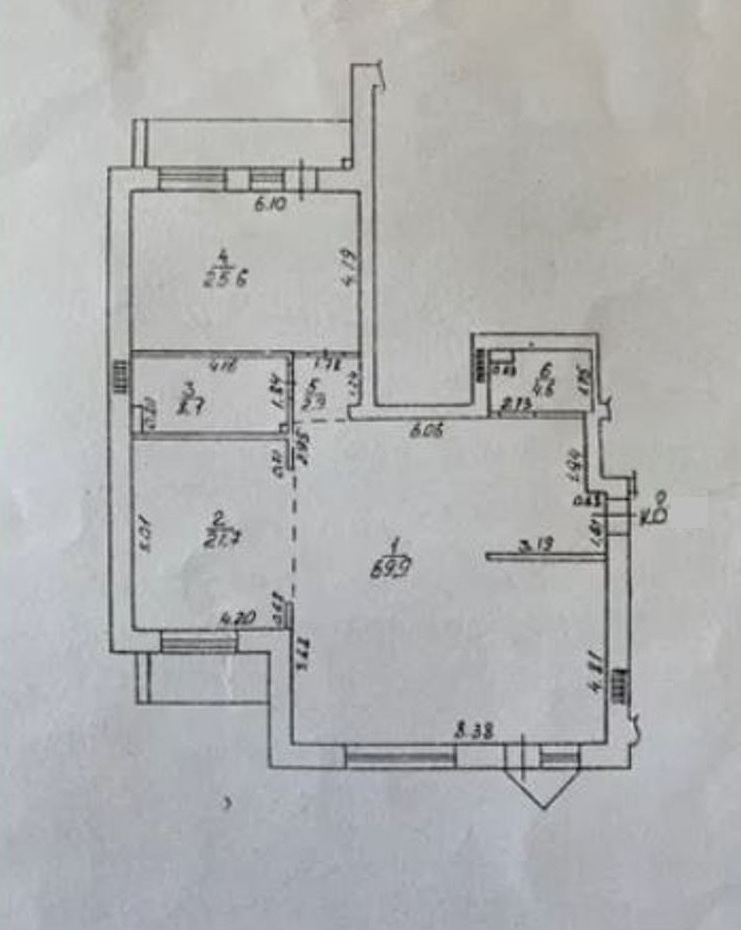 Продажа 3-комнатной квартиры 139 м², Педагогический пер., 3/3