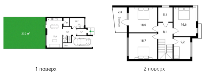 Таунхаус 178 м² в Таунхаус SHERWOOD від 26 292 грн/м², Ужгород