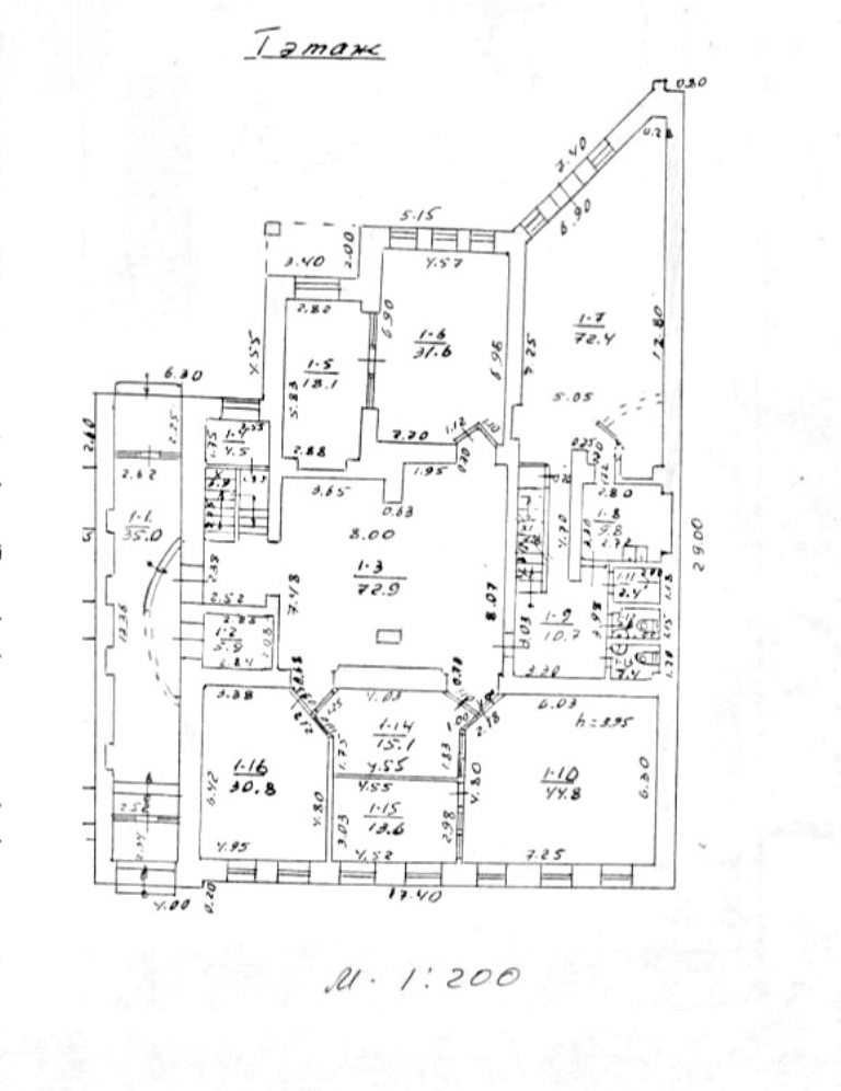 Продажа отдельно стоящего здания 1200 м², Гагарина просп.