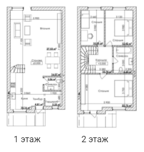 Таунхаус 128 м² в КП VIVA-CHERNIVTSI от 19 219 грн/м², Черновцы