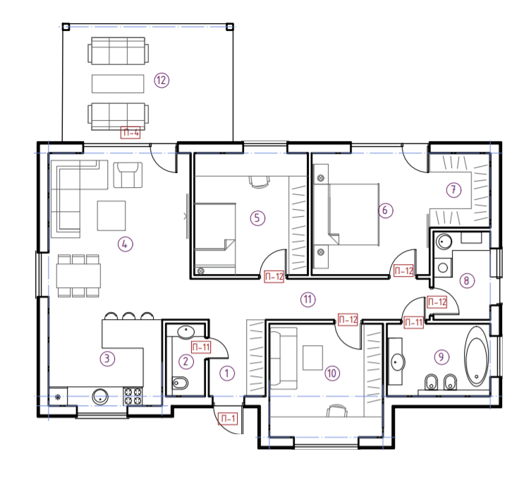 Котедж 108.4 м² в КМ VISION від 33 948 грн/м², с. Іванковичі