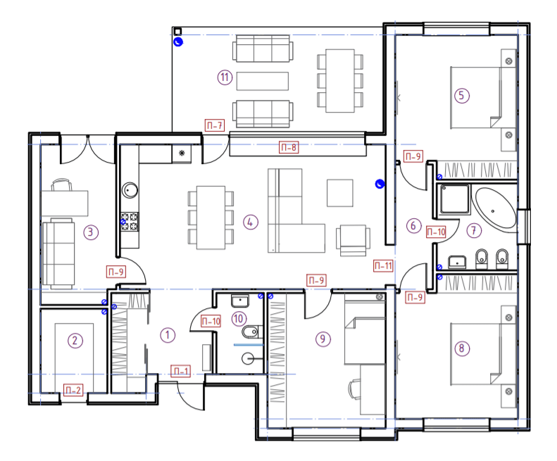 Котедж 133.4 м² в КМ VISION від 33 883 грн/м², с. Іванковичі