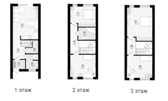 Таунхаус 120 м² в Таунхаус Козирна Сімка від 18 250 грн/м², с. Погреби