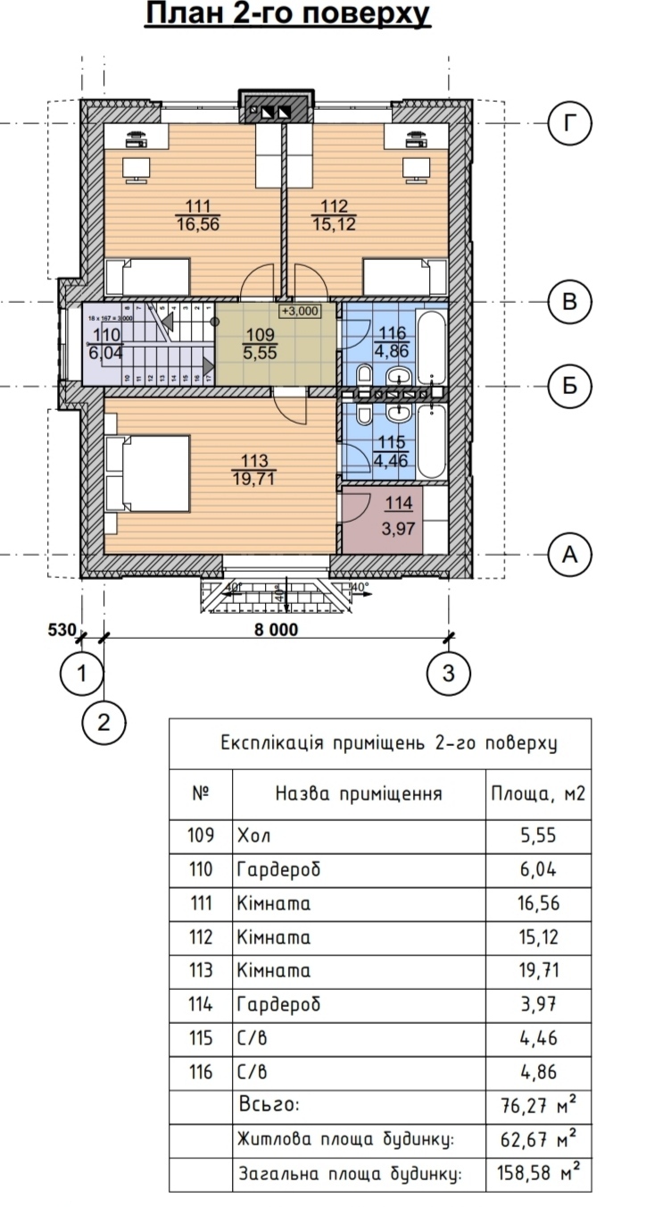 Продаж котеджу 158 м², ЖК Лісова Буча, Будинок 2