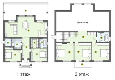 Коттедж 215 м² в КГ Рославичи от 29 256 грн/м², с. Рославичи