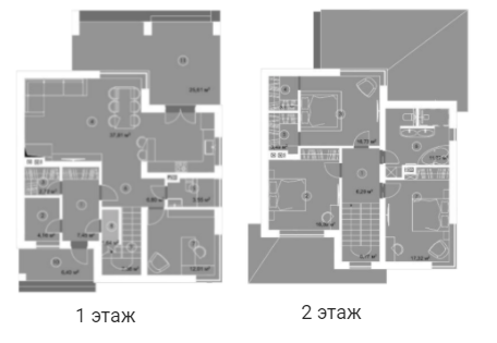 Коттедж 168 м² в КГ Солнечный от 21 964 грн/м², с. Осещина