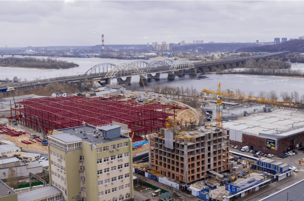 Ход строительства ЖК Kub29, янв, 2022 год