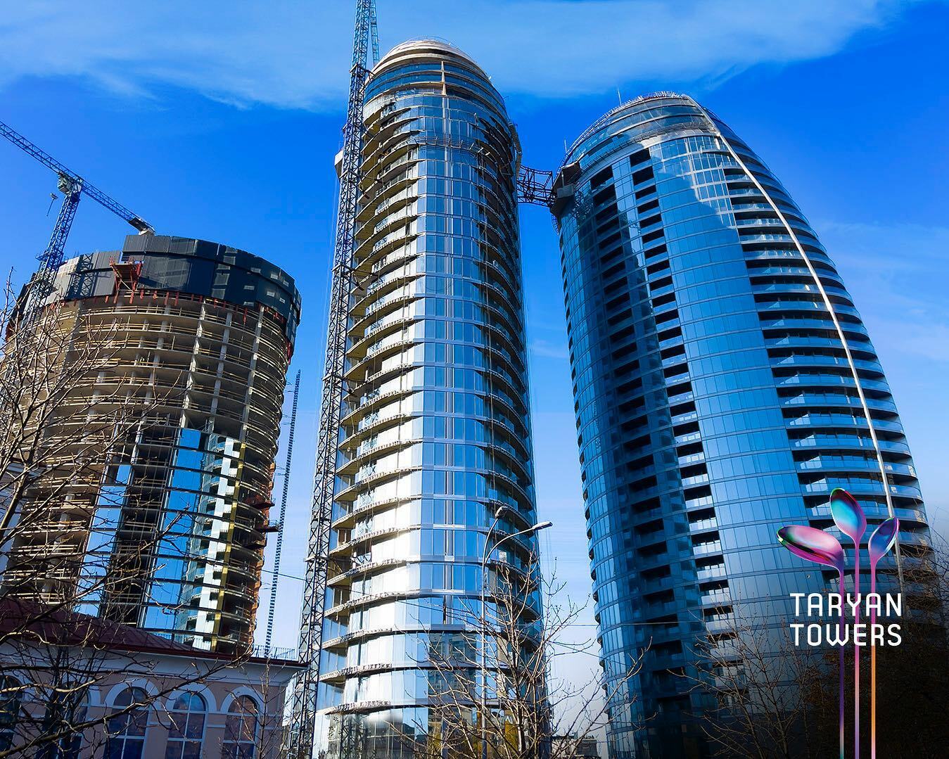 Хід будівництва ЖК Taryan Towers, груд, 2021 рік