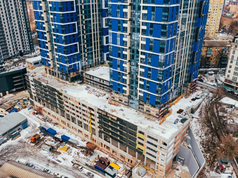 Хід будівництва ЖК Edelweiss House, лют, 2022 рік
