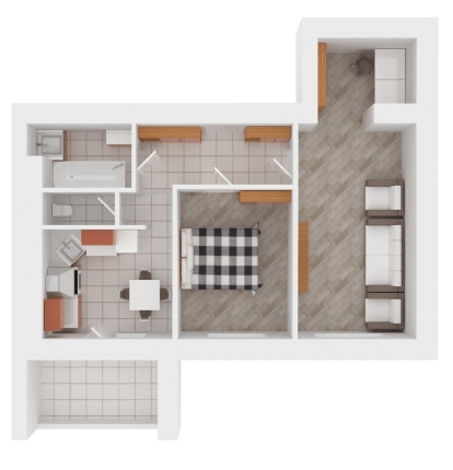 2-комнатная 54.36 м² в ЖК Сады Вишневые от 27 500 грн/м², г. Вишневое