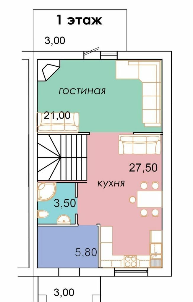 Таунхаус 125 м² в КГ Sun City от 18 160 грн/м², с. Горенка