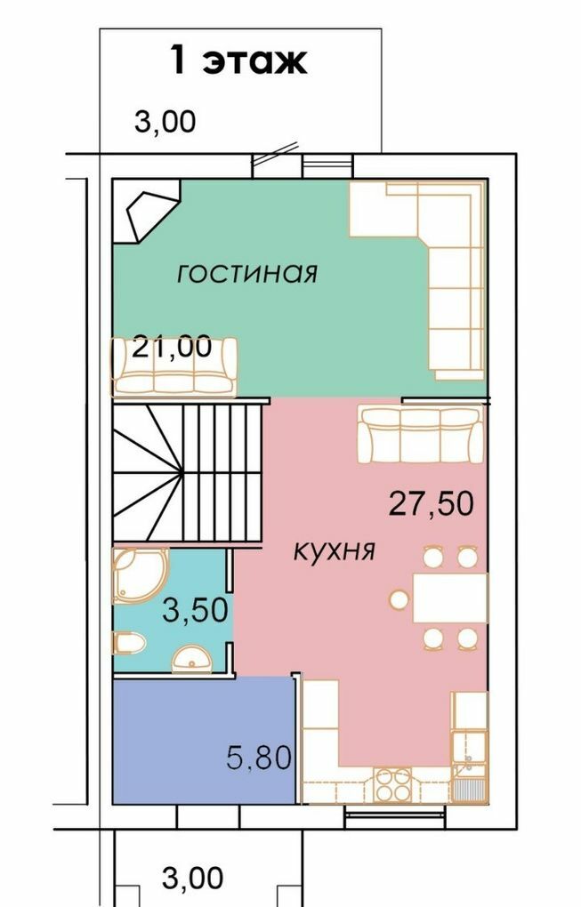 Таунхаус 125 м² в КМ Sun City від 18 160 грн/м², с. Горенка