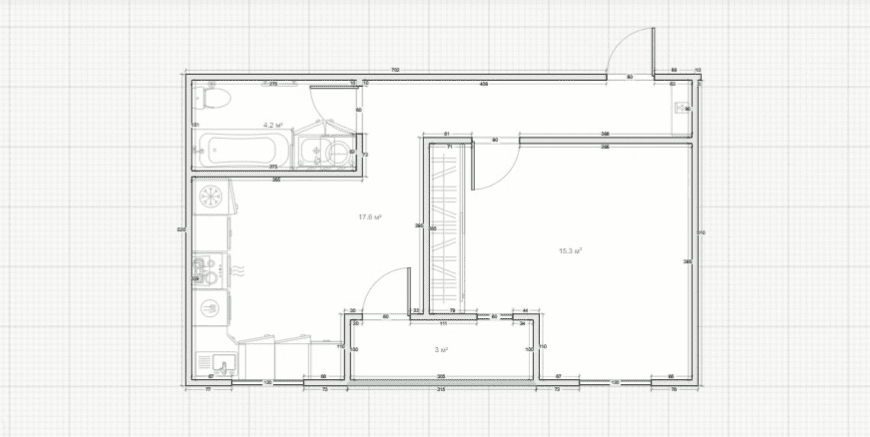 Продаж 1-кімнатної квартири 38 м², Майкопська вул., 1А