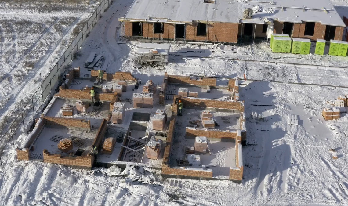 Хід будівництва Клубна резиденція O`Club, січ, 2022 рік