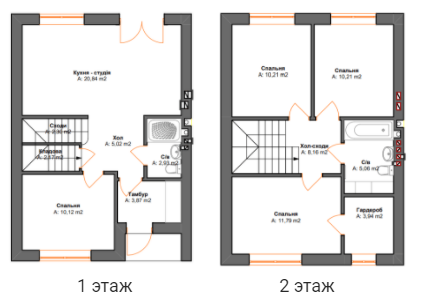 Таунхаус 92.7 м² в Таунхаусы BRIGHTON GARDEN от 22 977 грн/м², г. Ирпень