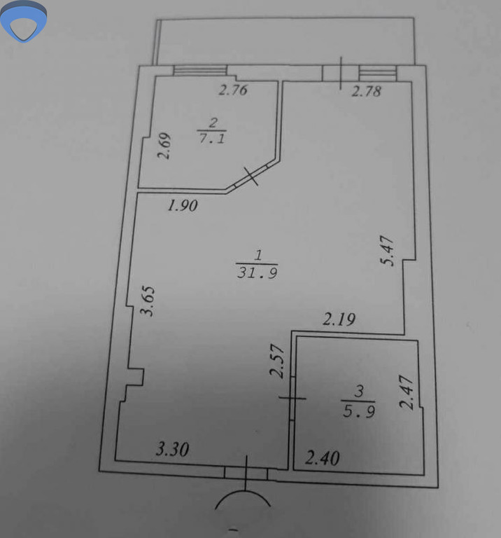 Продажа 1-комнатной квартиры 48 м², Педагогическая ул., 23