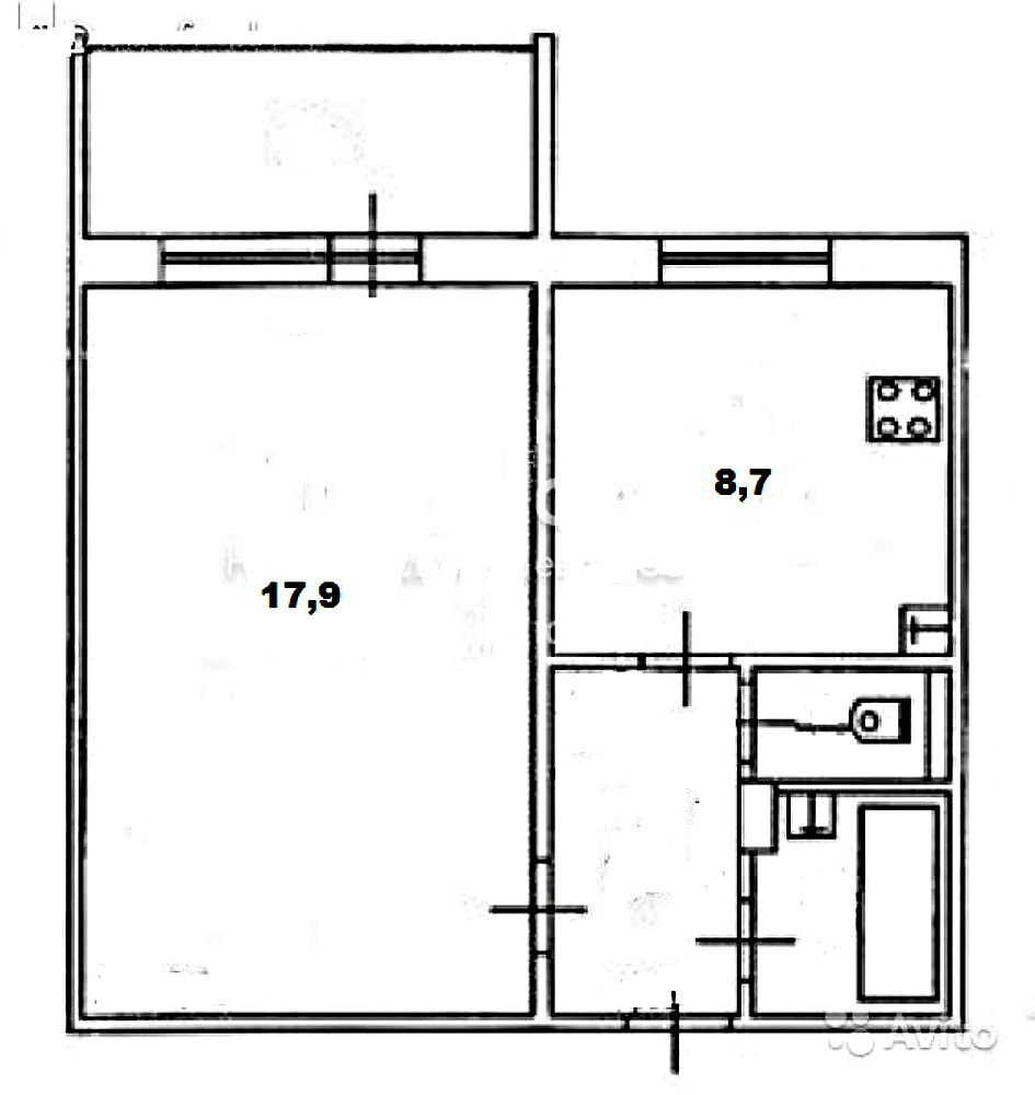 Оренда 1-кімнатної квартири 36 м², Василя Симоненка вул., 4