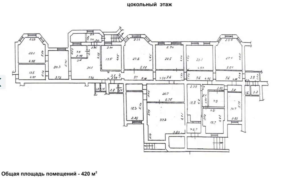 Оренда приміщення вільного призначення 420 м², Довженко вул.