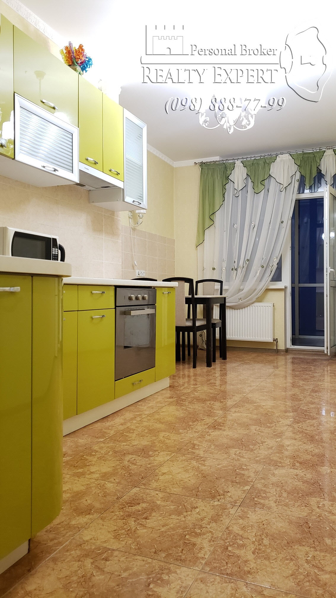 Аренда 3-комнатной квартиры 130 м², Валерия Лобановского просп., 6В