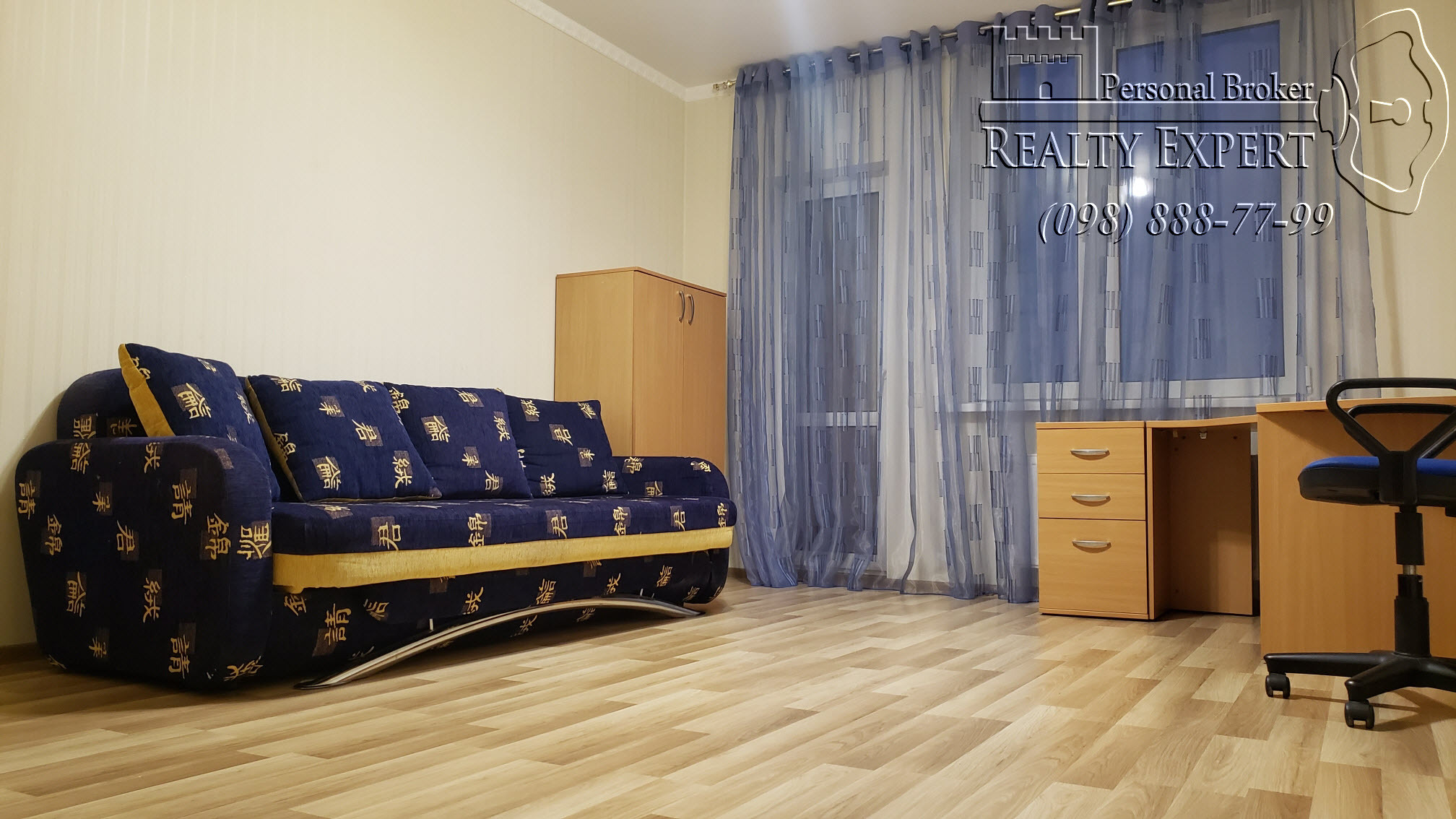 Аренда 3-комнатной квартиры 130 м², Валерия Лобановского просп., 6В
