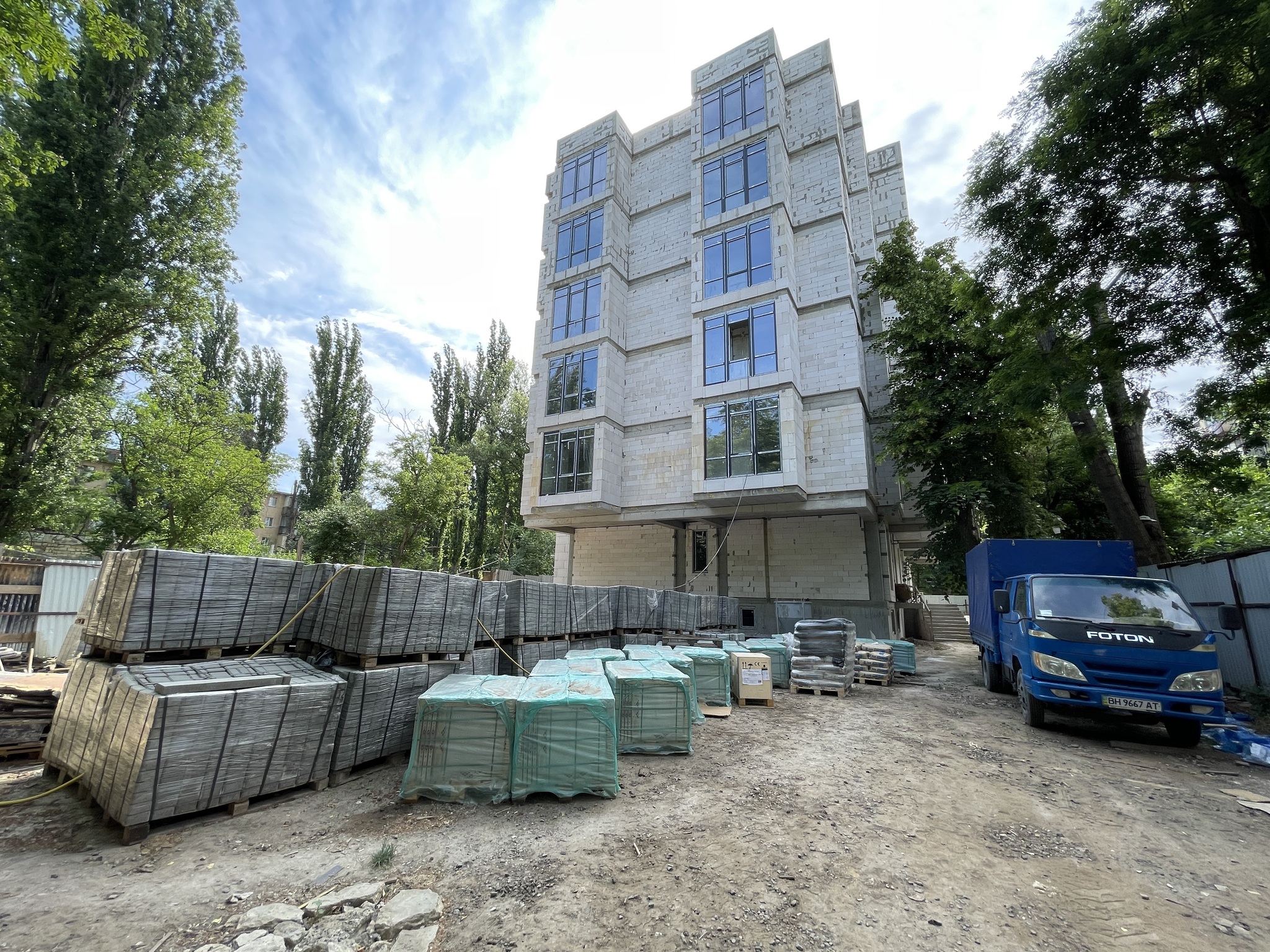 Хід будівництва ЖК Сокіл, лип, 2022 рік