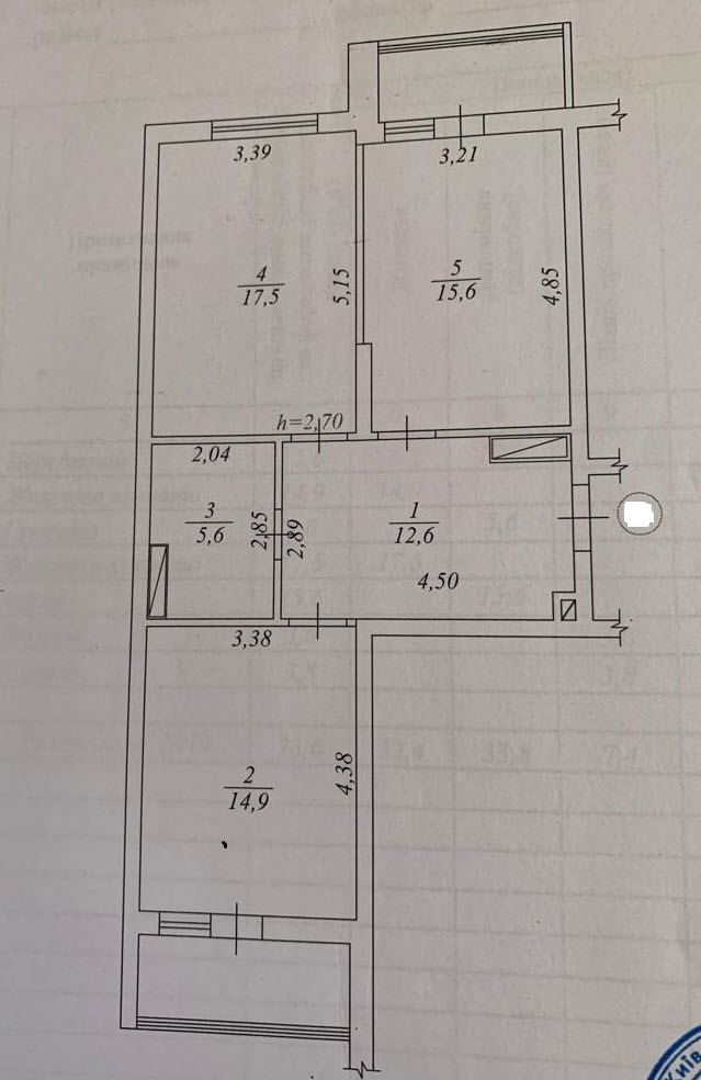 Аренда 2-комнатной квартиры 74 м², Ревуцкого ул., 40В