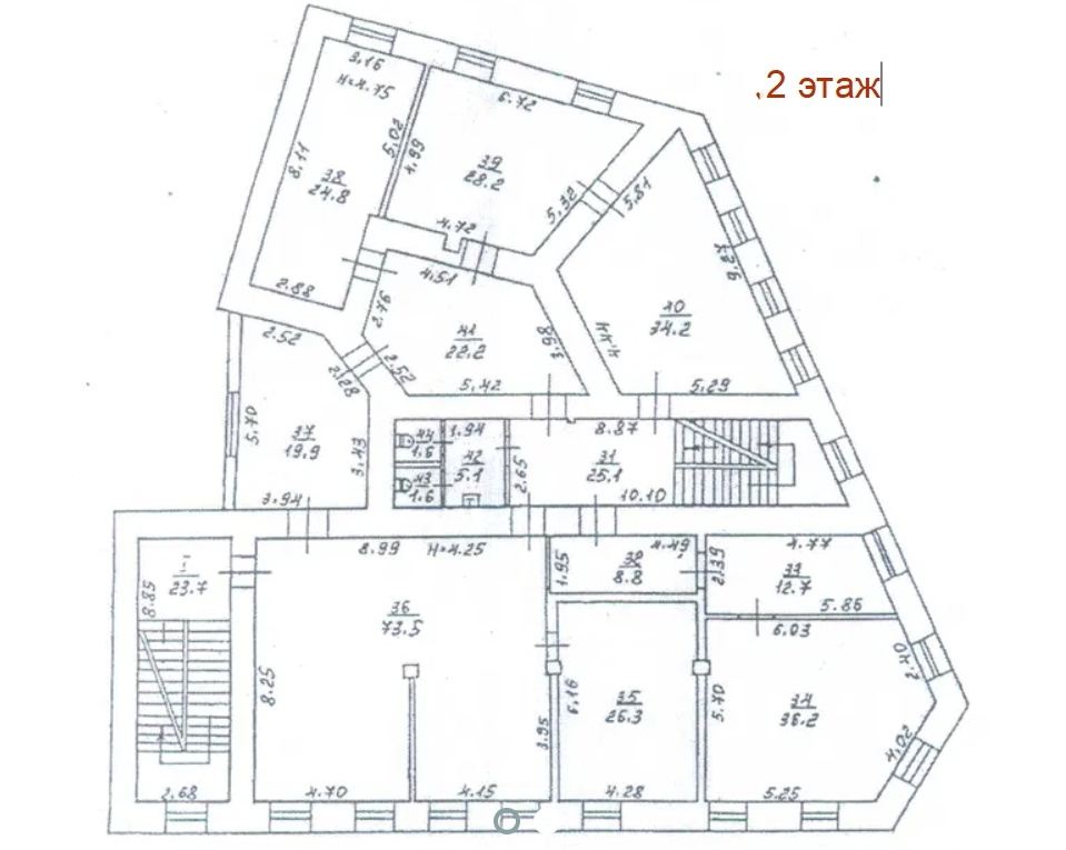 Оренда приміщення вільного призначення 1730 м², Приморская вул.