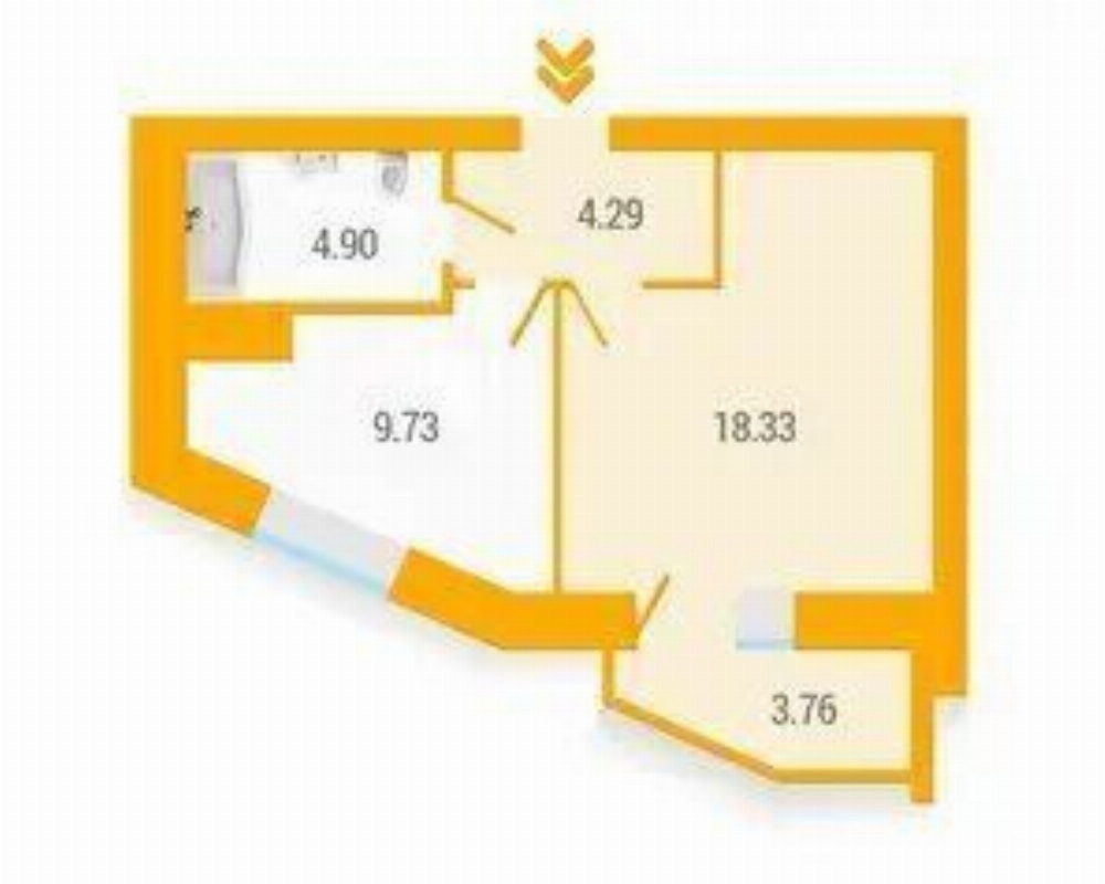 Продажа 1-комнатной квартиры 41 м², Харьковское шоссе, 210