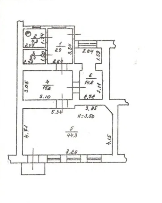 Аренда офиса 100 м², Преображенская ул.