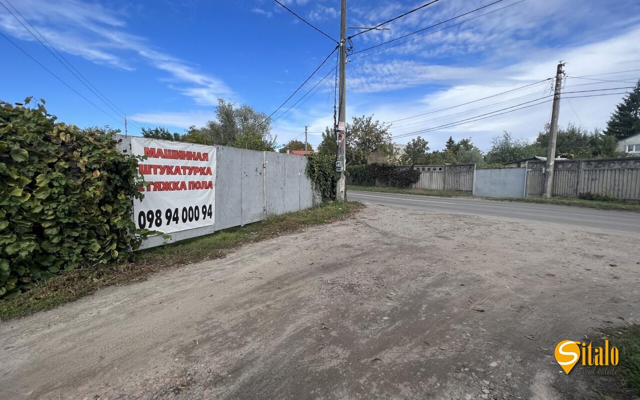 Продаж ділянки під індивідуальне житлове будівництво 10 соток, 118-а Садова вул.