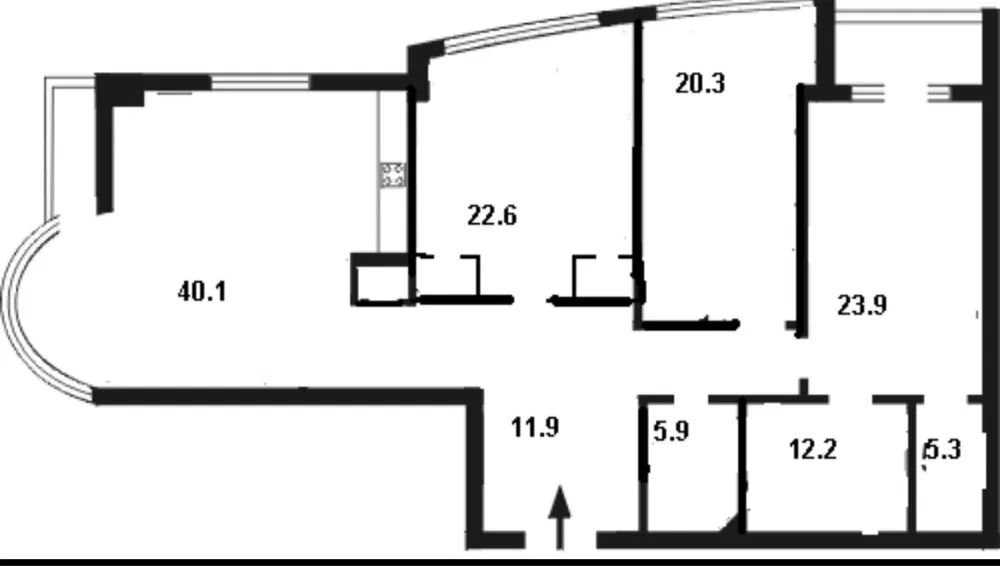 Оренда 3-кімнатної квартири 161 м², Звіринецька вул., 59