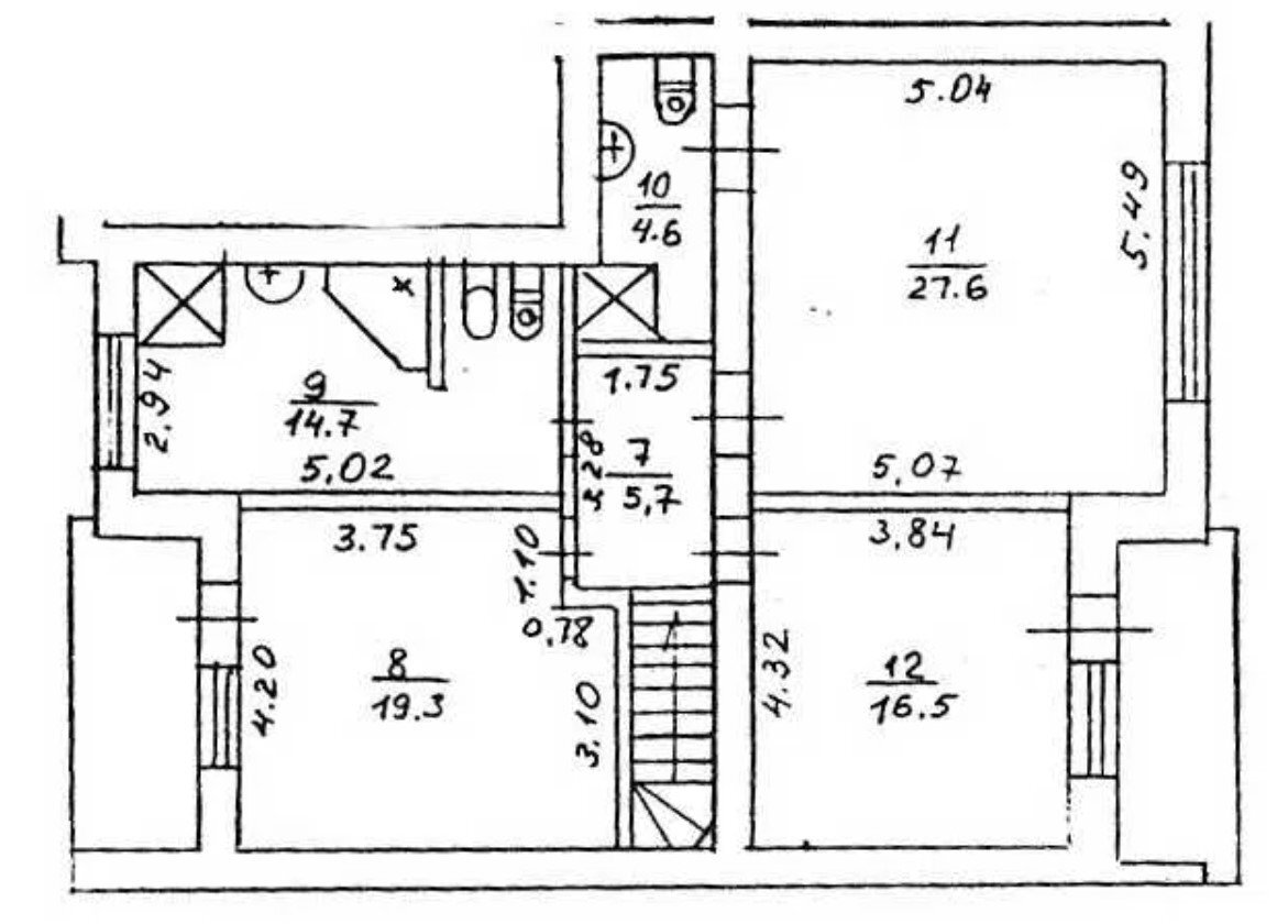 Аренда 5-комнатной квартиры 191 м², Тургенєвська 52-58