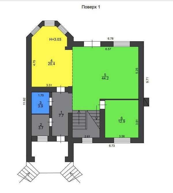 Оренда будинку 285 м², Академіка Туполєва вул.